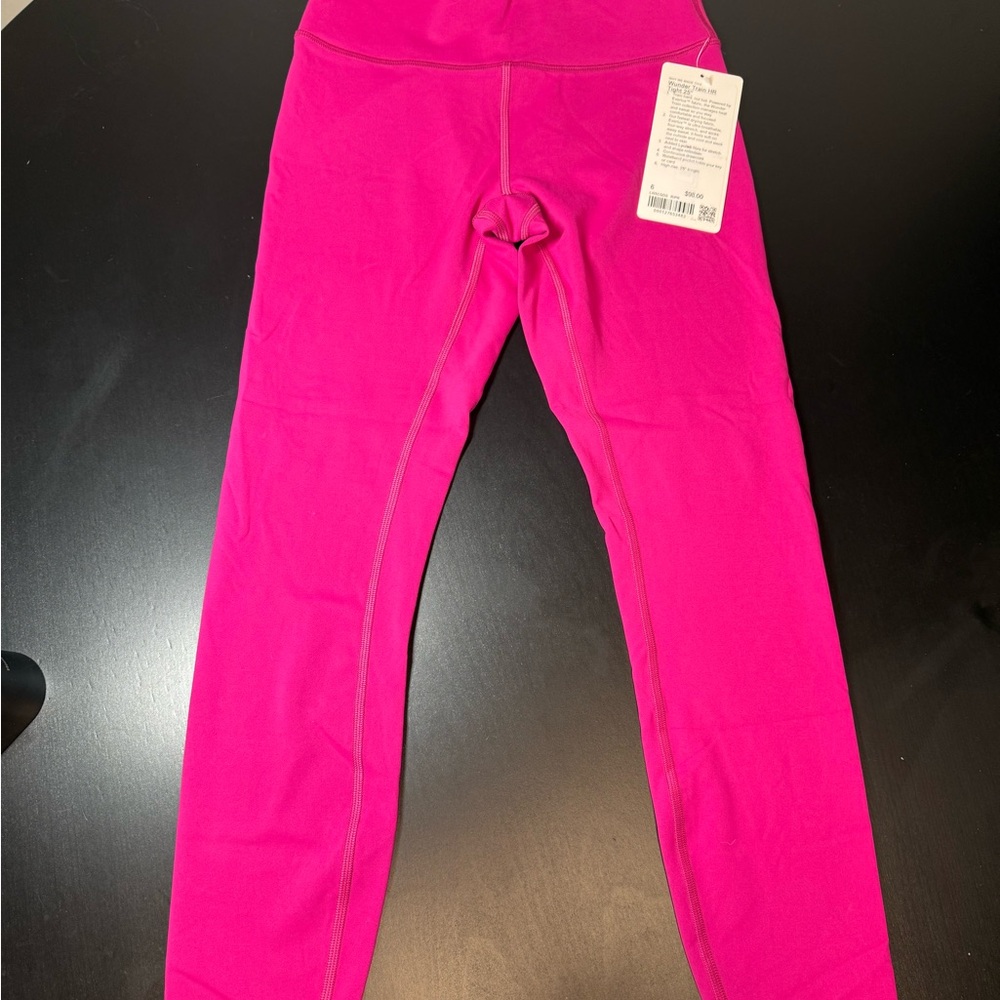 lululemon athletica Bright Pink Leggings